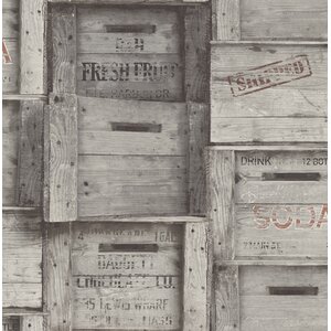 Crates Distressed Wood 33' x 20.5