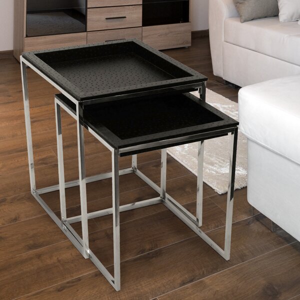 2 Piece Nesting Tables By Empire Art Direct