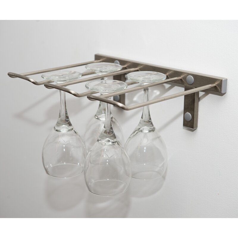 Wall Mounted Wine Glass Rack Reviews Allmodern