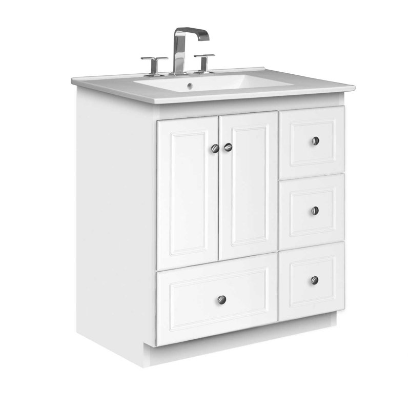 Strasser Woodenworks Simplicity 31" Single Bathroom Vanity Set
