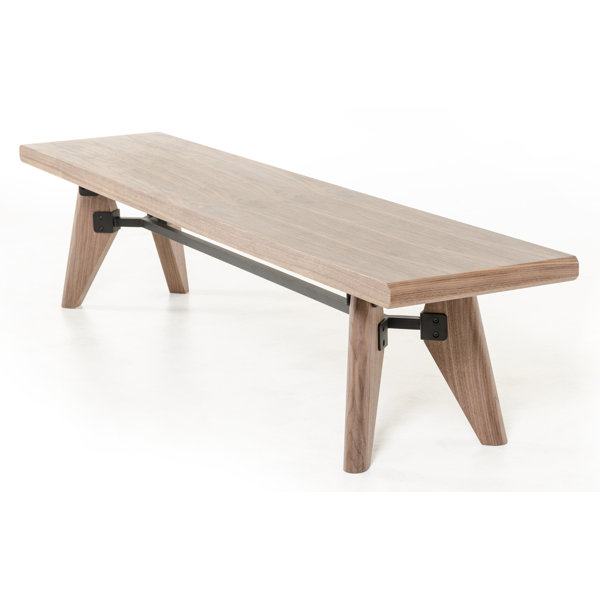 Lipscomb Wood Bench By Brayden Studio Wonderful