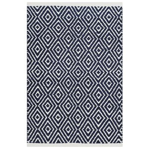 Arbuckle Cotton Navy/White Area Rug