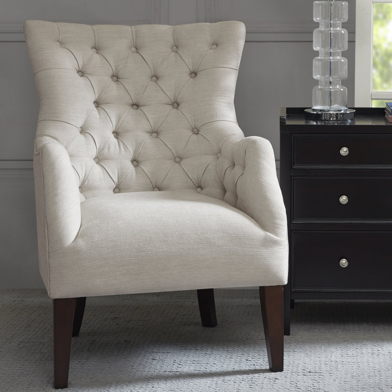Birch Lane On Tufted Wingback Chair On Tufted Wingback Chair
