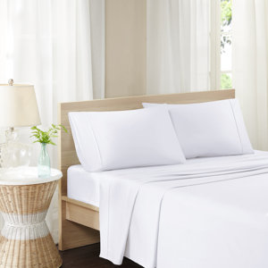 Carew 300 Thread Count Cotton Percale Sheet Set