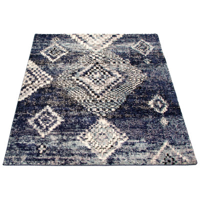 Widener Dark Blue/Beige Rug Foundry Select
