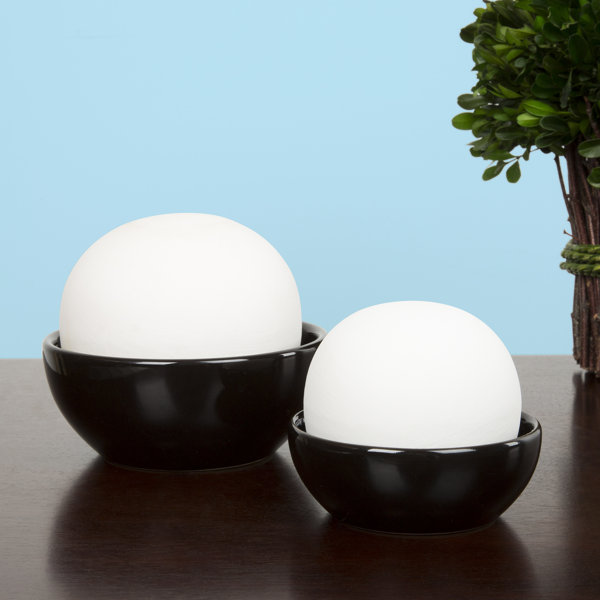 2 Piece Evaporative Tabletop Humidifier Set by Bluestone