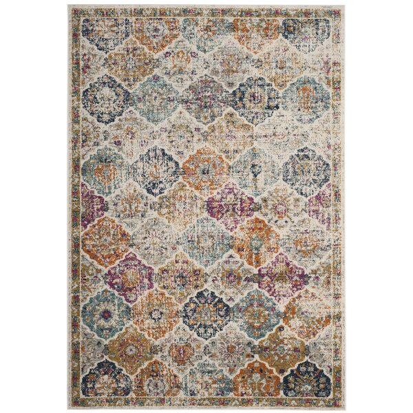 Grieve Cream Area Rug by Bungalow Rose