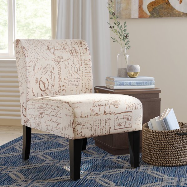 Crescentia Slipper Chair By Winston Porter