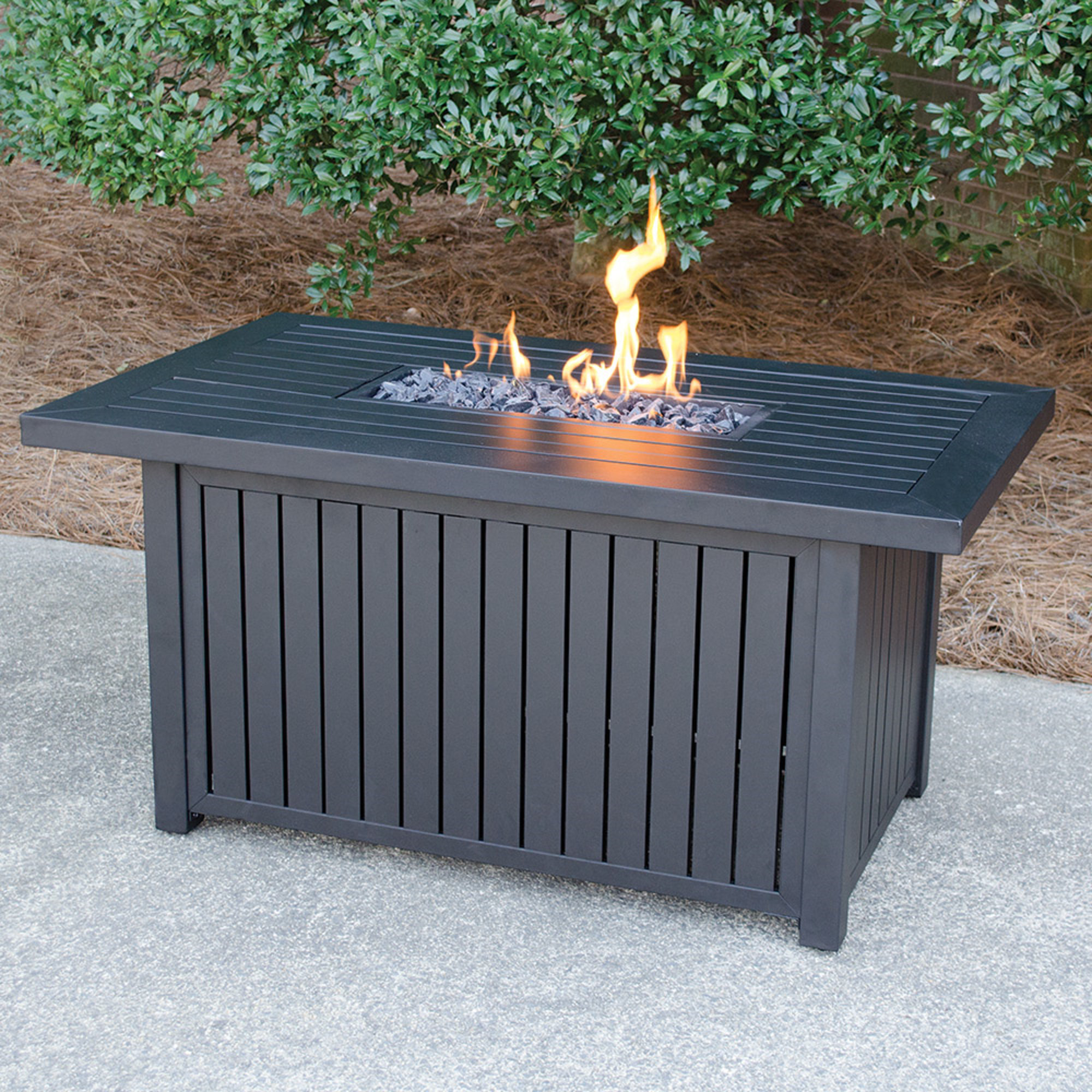Endless Summer Outdoor Aluminum Propane Gas Fire Pit Table Wayfair