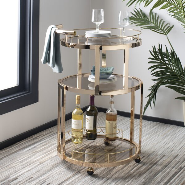 Wine Rack Bar Cart Wayfair