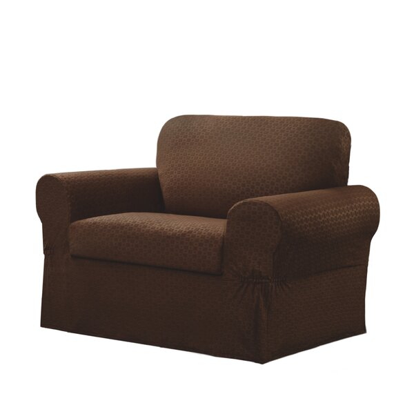Box Cushion Armchair Slipcover By Darby Home Co