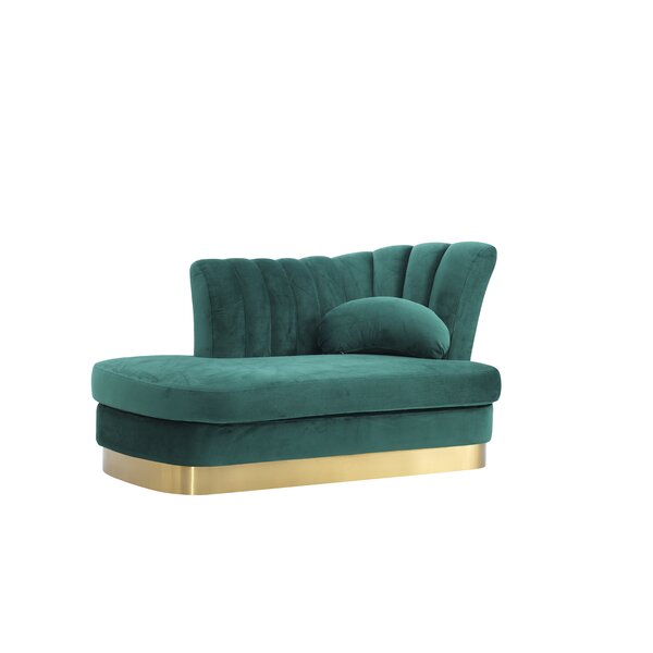 Peggie Modern Chaise Lounge By Everly Quinn