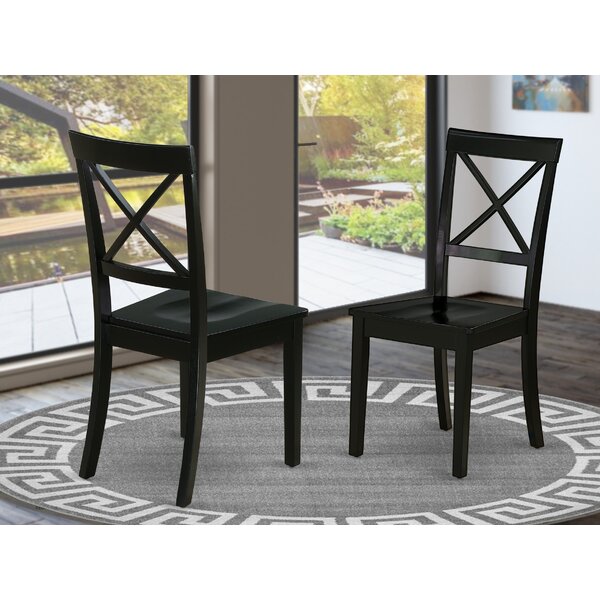 Hillhouse Solid Wood Dining Chair (Set Of 2) By Red Barrel Studio