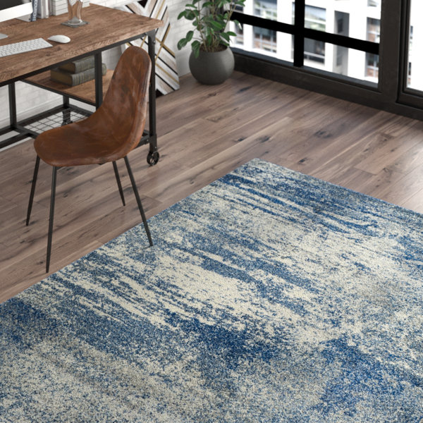 Baldwin Park Navy/Ivory Area Rug by Trent Austin D