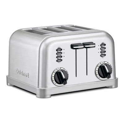 Cuisinart 4 Slice Toaster Cuisinart Color Stainless Steel