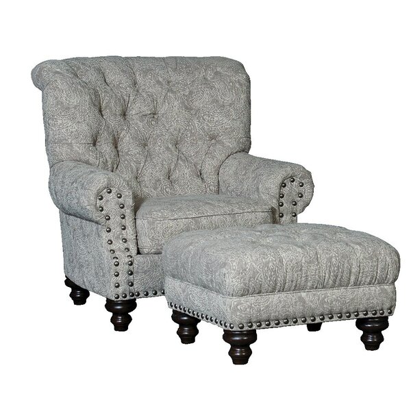 Cueto Wingback Chair And Ottoman By Darby Home Co
