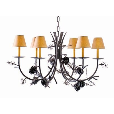 8 - Light Shaded Classic / Traditional Chandelier 2nd Ave Design Finish: Cameo Premium, Shade: Tuscan Alabaster