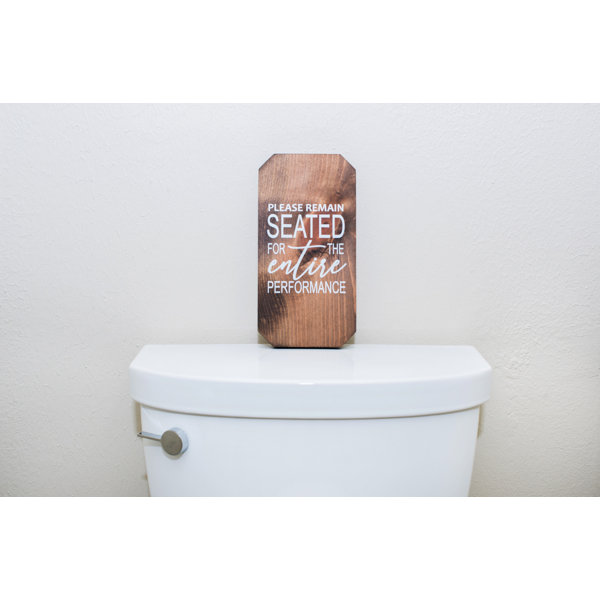 Cute Bathroom Signs Wayfair