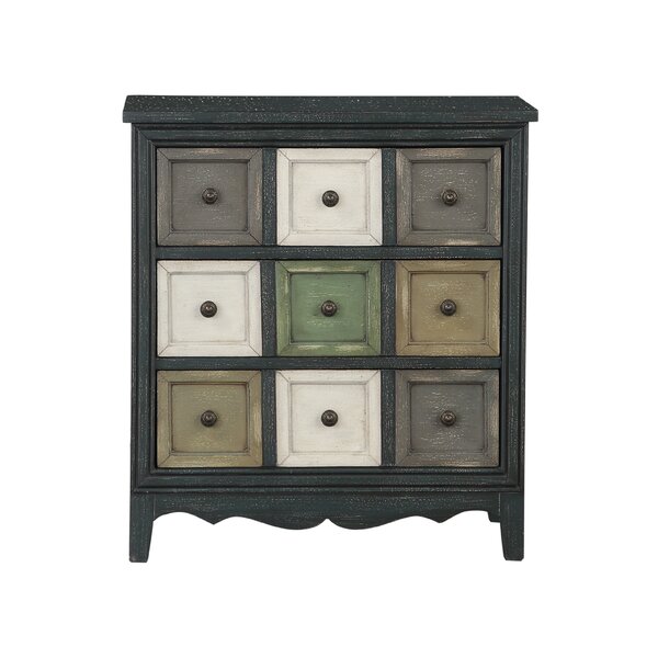 Evert 3 Drawer Accent Chest By Bloomsbury Market
