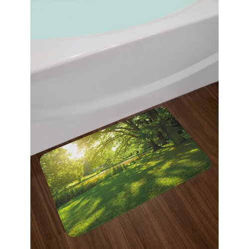 East Urban Home Summer Green Bath Rug Wayfair