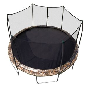 Camo 15' Round Trampoline and Enclosure