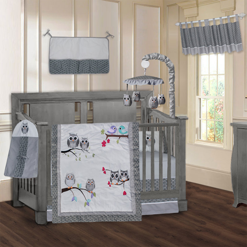 owl baby bedding