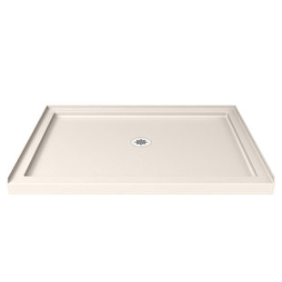 Shower Bases Pans You Ll Love Wayfair Slimline 60 X 30 Single Threshold Shower Base