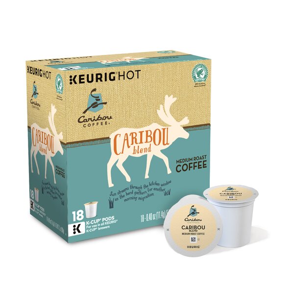 Caribou Blend Coffee K-Cup (Pack of 108) by Keurig