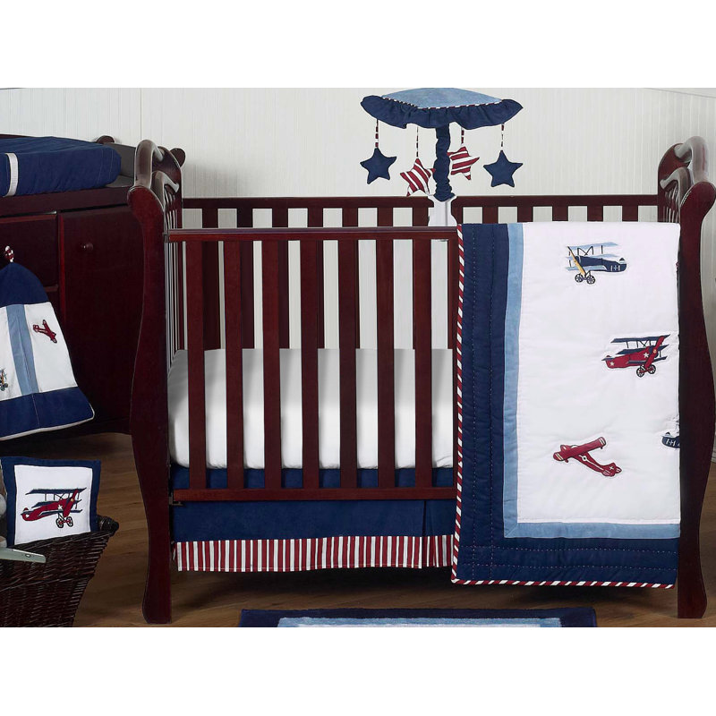 Sweet Jojo Designs Vintage Aviator 11 Piece Crib Bedding Set Wayfair