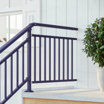 Sixth Avenue Building Products 3 Ft H X 6 Ft W Premium Vinyl Stair Railing Reviews Wayfair