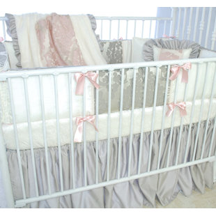 swinging crib bedding sets pink