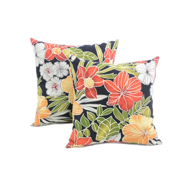 Alla Outdoor Throw Pillow (Set of 2) by Zipcode Design