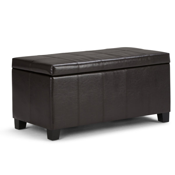 Dover Storage Ottoman by Simpli Home