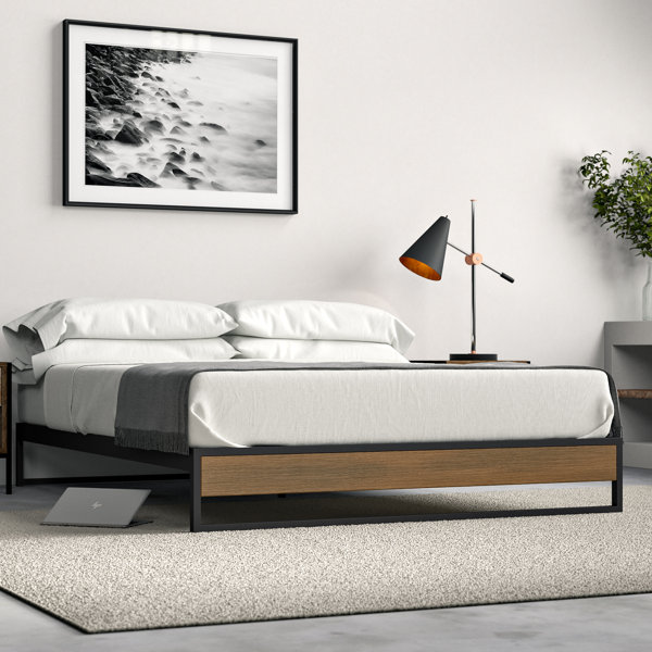 Modern Contemporary Platform Bed Without Headboard Allmodern