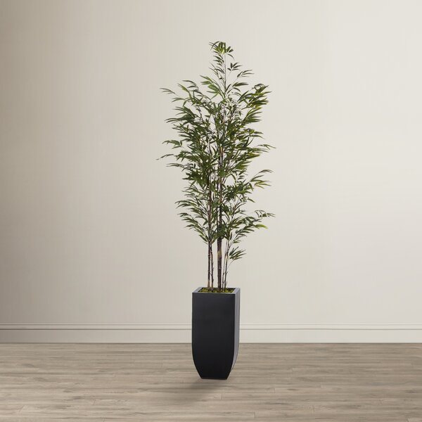 Artificial Bamboo Tree in Planter by Mistana