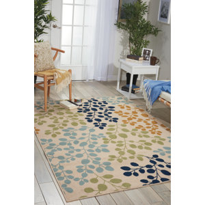 Brockenhurst Ivory Indoor/Outdoor Area Rug