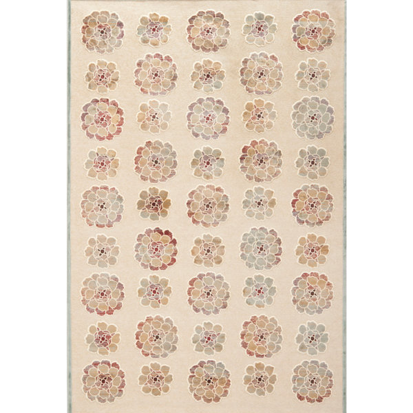 Martha Stewart Spruce / Cream Area Rug by Martha Stewart Rugs