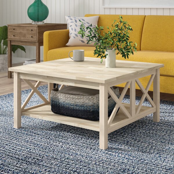 Cosgrave Double X Coffee Table By Beachcrest Home