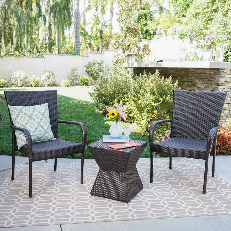 Winston Porter Greggory 3 Piece Seating Group Wayfair