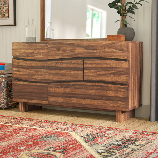 Modern Hiram 6 Drawer Dresser By Mistana Comparison