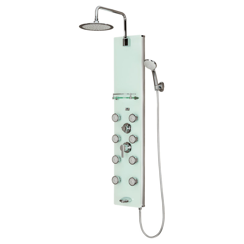 Pulse Shower Spas Lahaina Volume Control Dual Function Complete Shower System & Reviews Wayfair