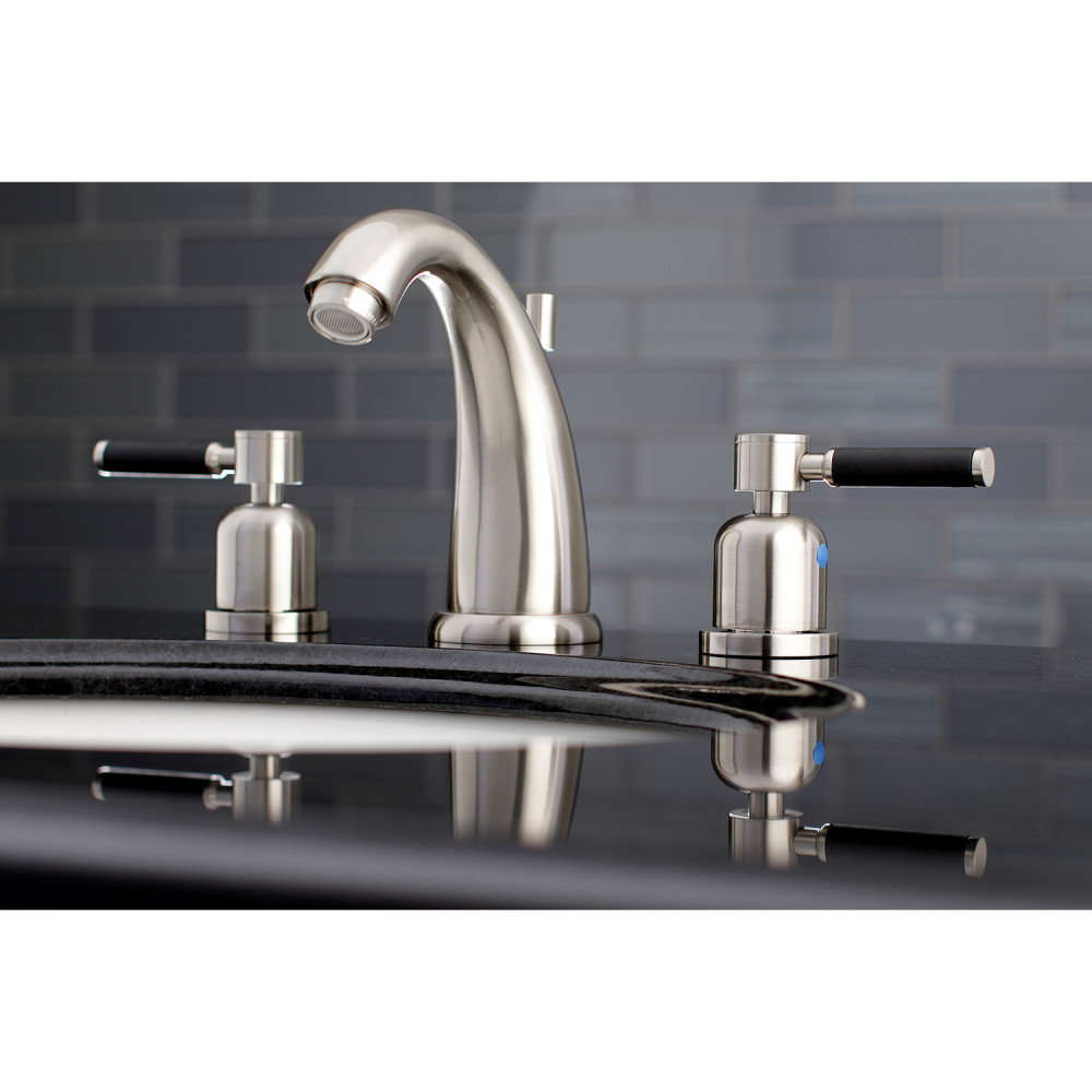 Kingston Brass Kaiser Widespread Bathroom Faucet With Drain Assembly Wayfair