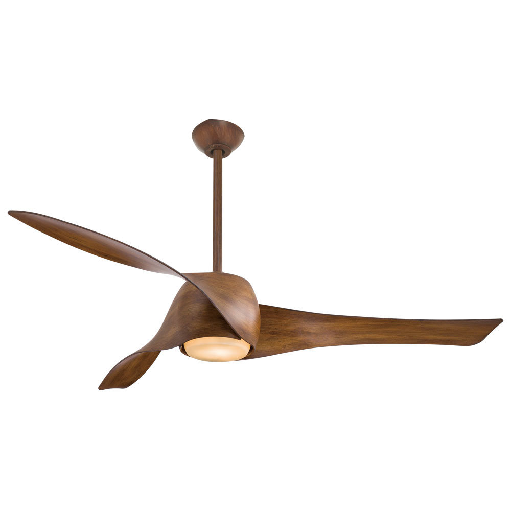 Minka Aire 58 Artemis 3 Blade Ceiling Fan Light Kit Included