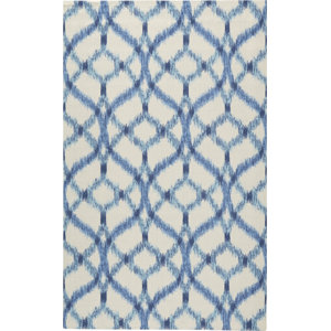 Stewart Indoor/Outdoor Blue/Ivory Area Rug
