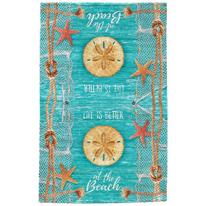 Crestview Sand Dollar Full Face Hand Towel (Set of 2)
