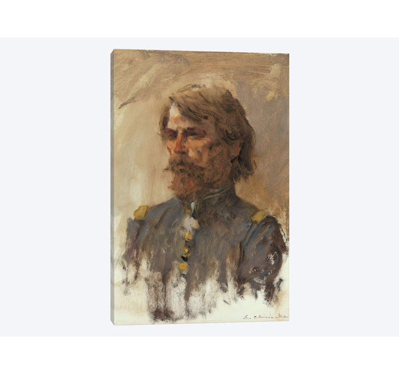 East Urban Home Portrait Of General Custer By Ernest Chiriacka