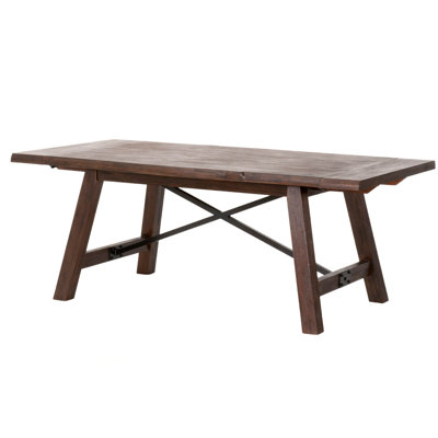 Derwent Extendable Dining Table Three Posts™ Color: Rustic Java