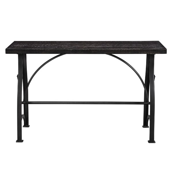 Delanie Wood And Metal Console Table By Williston Forge