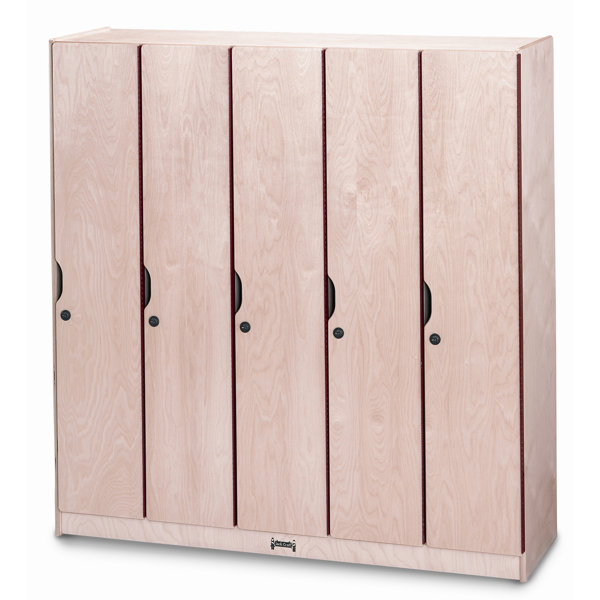 1 Tier 5 Wide Preschool Locker by Jonti-Craft