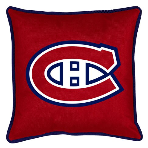 NHL Sidelines Throw Pillow by Sports Coverage Inc.